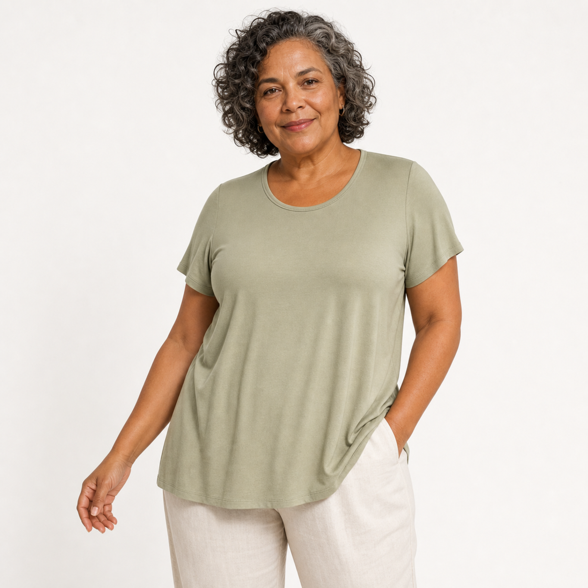 Eliza Padded-Support Shirt