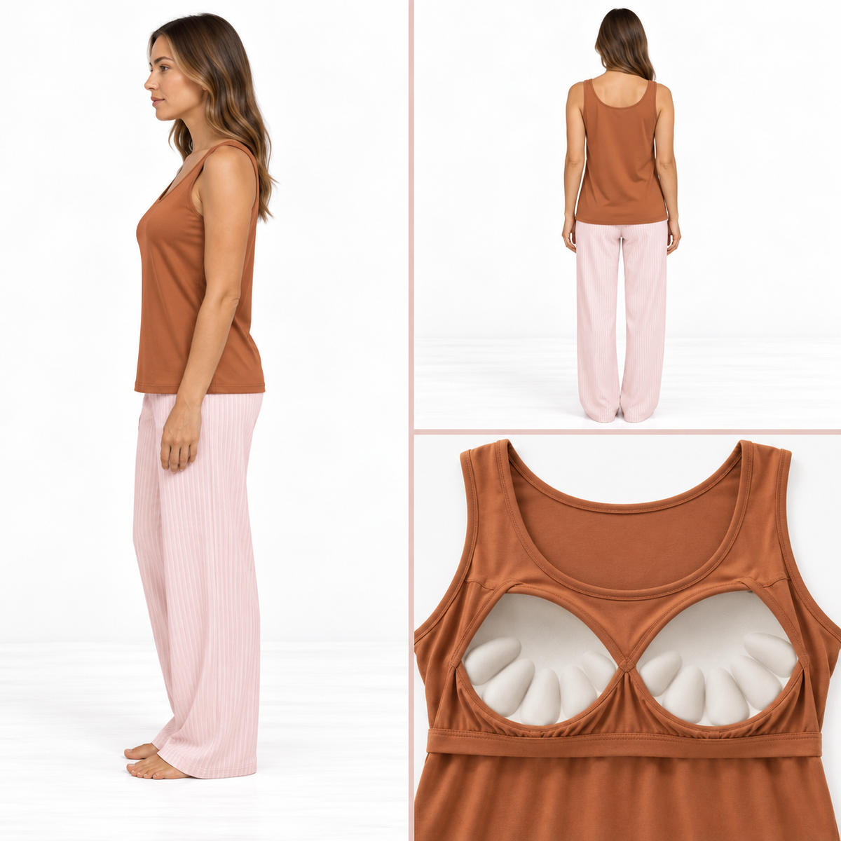 Carol Built-in Bra Tank