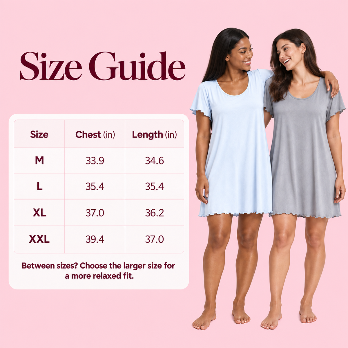 Eliza Padded-Support Night Dress