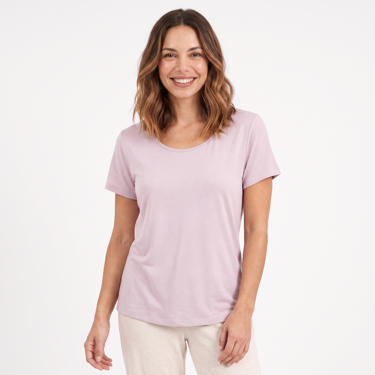 Stacey Built-in Bra Shirt